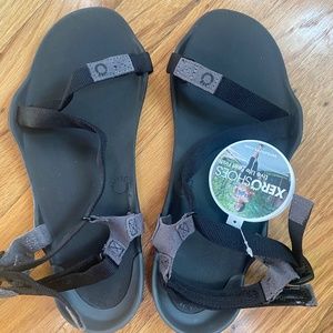 XERO Z-Trek Sandals Black Womens Size 9